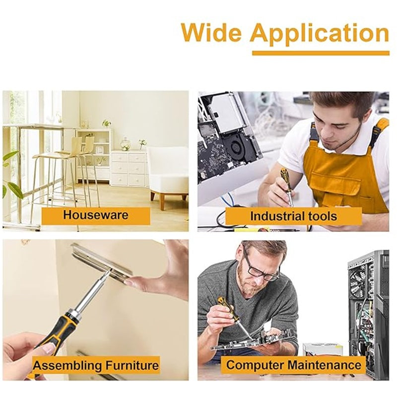 INGCO 8 PCS in 1 Ratchet Screwdriver AKISD0808