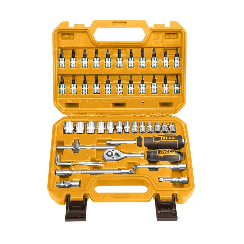 INGCO 46PCS 1/4" DR. Socket Set HKTS14462