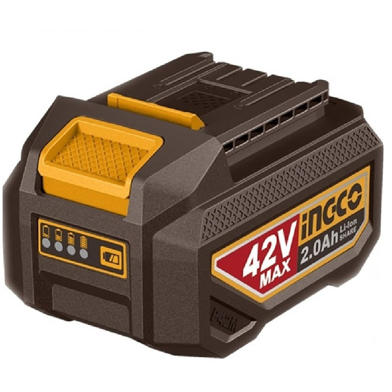 INGCO 42V 2x2.0Ah + Charger Battery Kit FBCPM20221