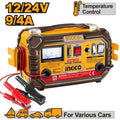 12V/24V Car Battery Charger with Boost Function 9/4A | ING-CB1601