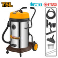 INGCO Wet & Dry Vacuum Cleaner Twin Motor 2400W 75L Tank VC24751
