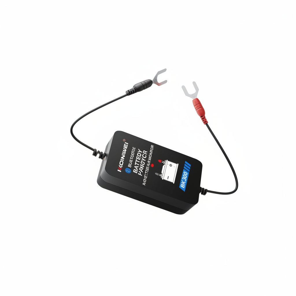Fendimart Battery Analyzer Monitor Tool All Auto Lead Acid Charging Cranking System BT 5.0 for IOS Android Long Term Data Test 12/24V