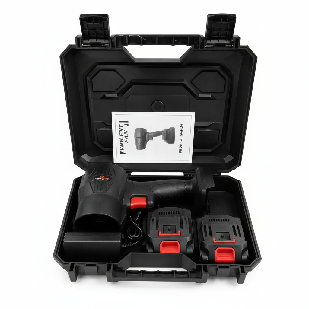 Blower Kit Open Case - White Background