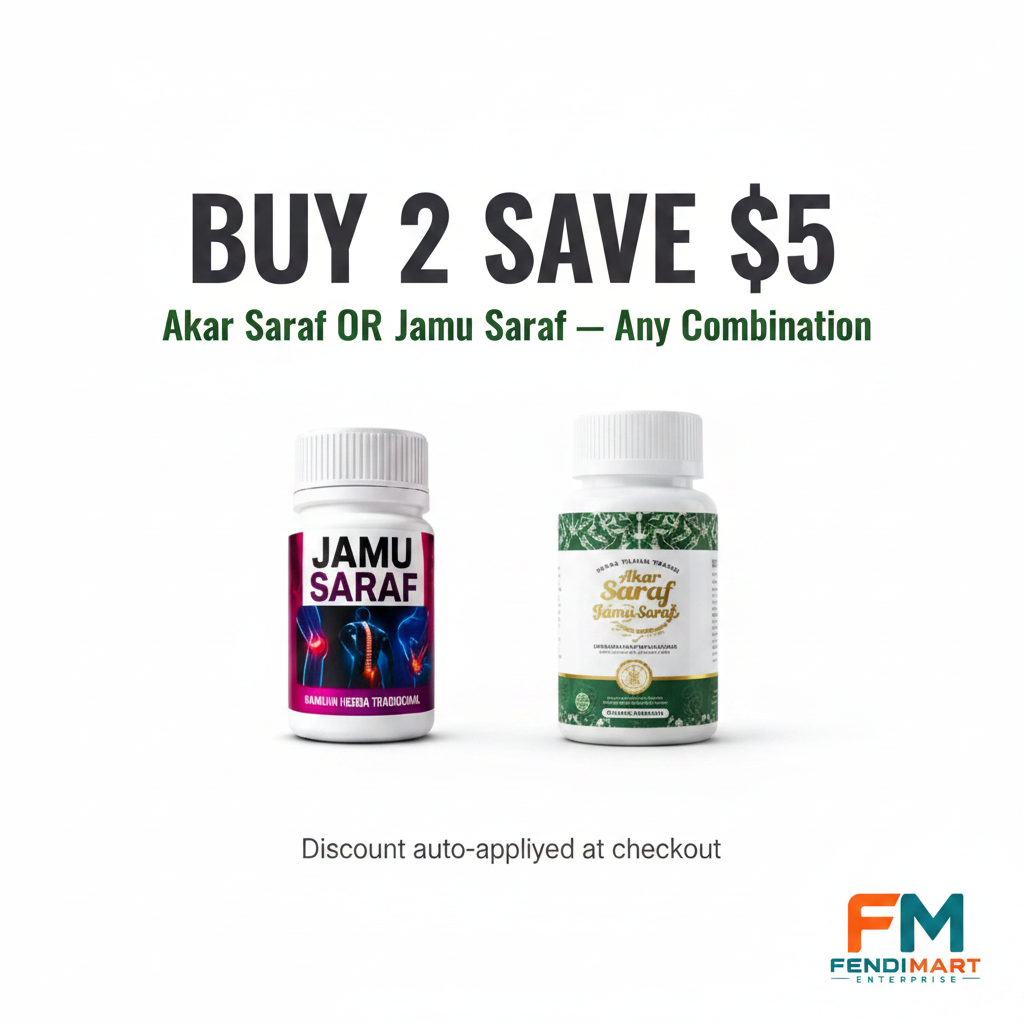 Akar Saraf Original | Herba Pilihan Ramai | Buy More to Save More with Free Delivery