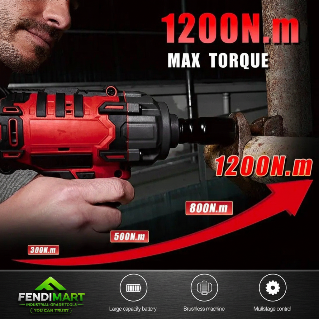 Fendimart Impact Wrench Banner with Logo