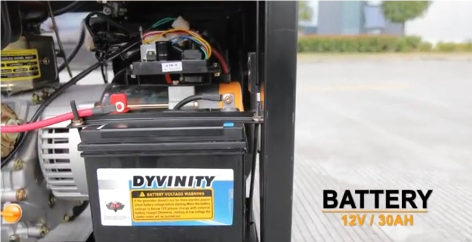 INGCO Diesel Welder & Generator Electric Start Max 180A, 4.6KW GDW65001