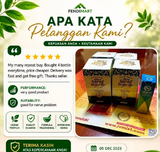 Akar Saraf Original | Herba Pilihan Ramai | Ready Stock SG 🇸🇬