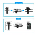 Fendimart Car Body Bolts & U-Nut Clips M6 Engine Cover Undertray Splash Shield Bumper Fender Liner Fastener Screws 10pcs