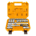 INGCO 20PCS 1/2in DR. Socket Set 10-24MM HKTS12201