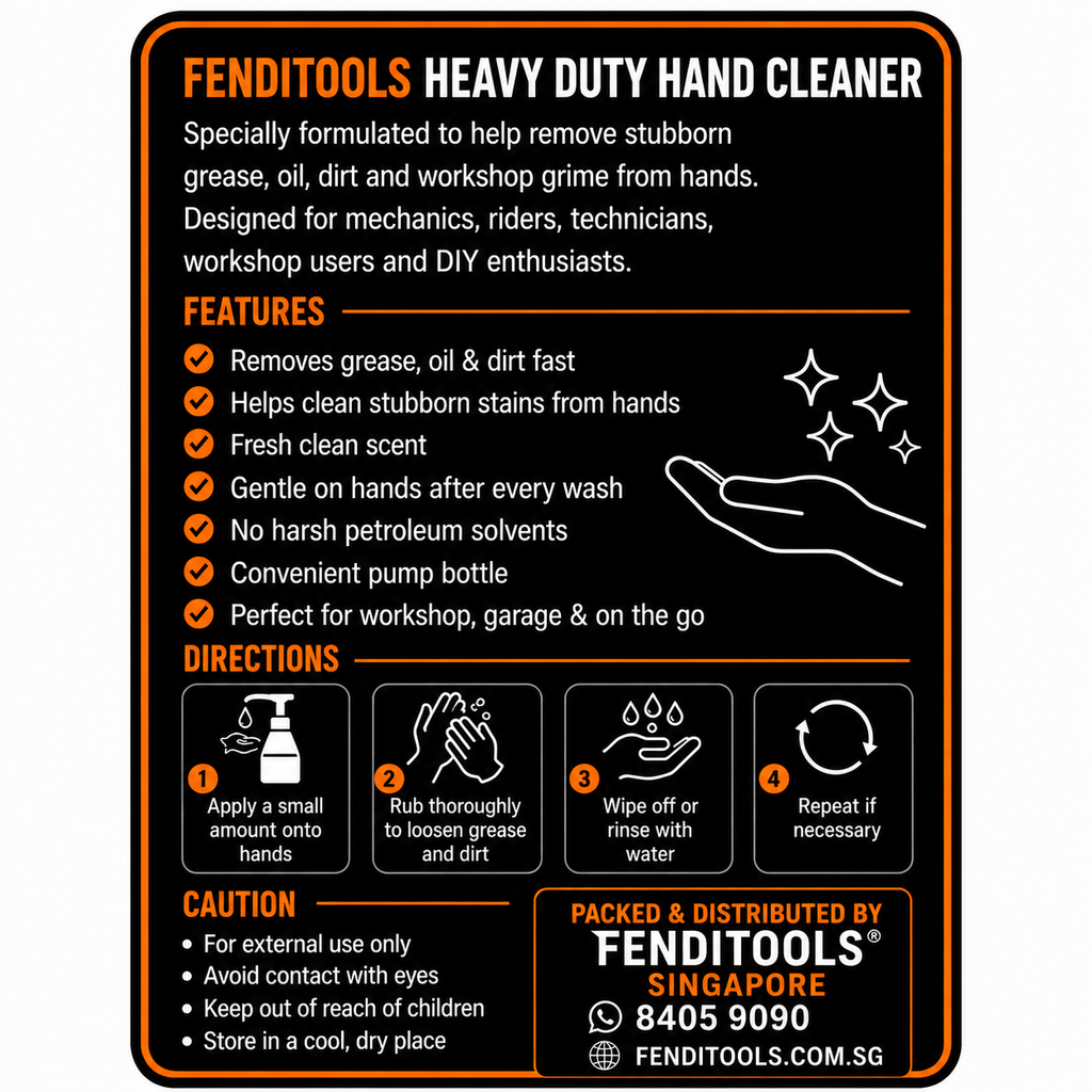 Fendimart Heavy Duty Hand Cleaner 280ml