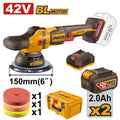 INGCO 42V Brushless 6” Polisher Kit (APLI42152) – 2x 2.0Ah Battery + Carry Case