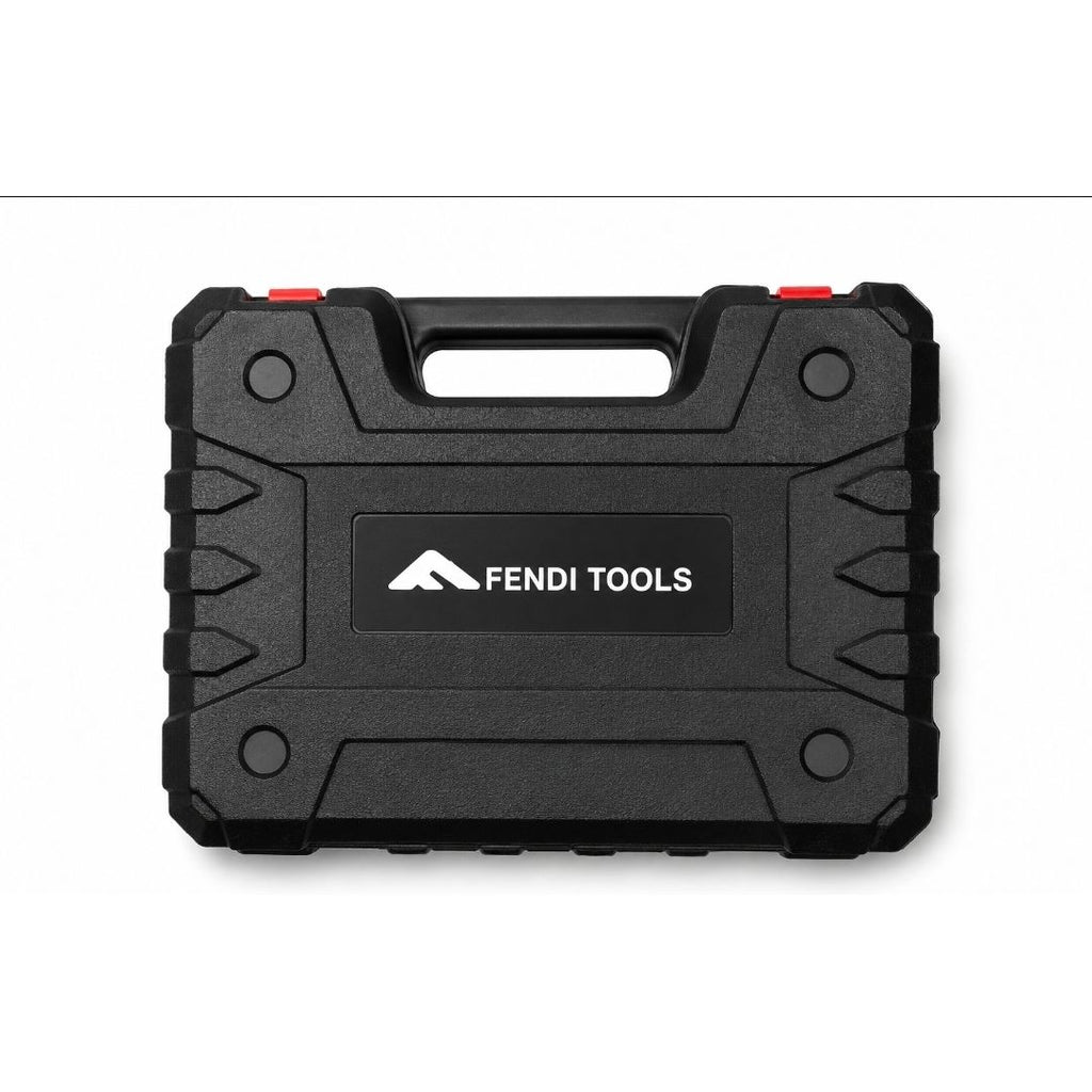 Fendimart 21V Cordless Drill Driver 10mm | 30Nm Torque | 24-Piece Accessories Kit