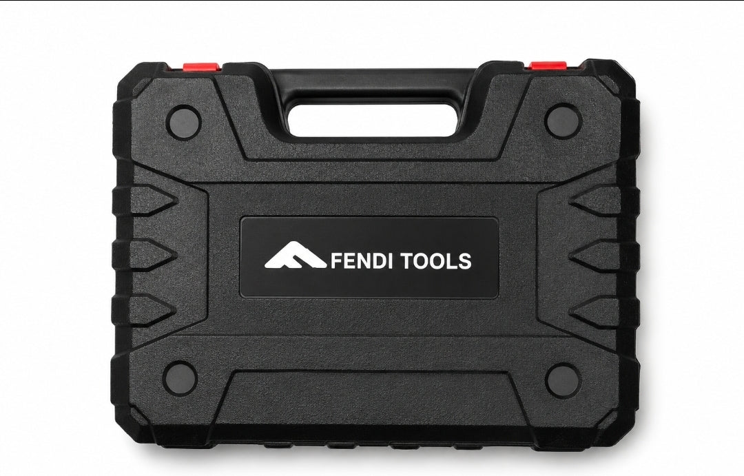 FENDITOOLS 21V Cordless Drill Driver 10mm | 30Nm Torque | 24PCS Accessories Kit