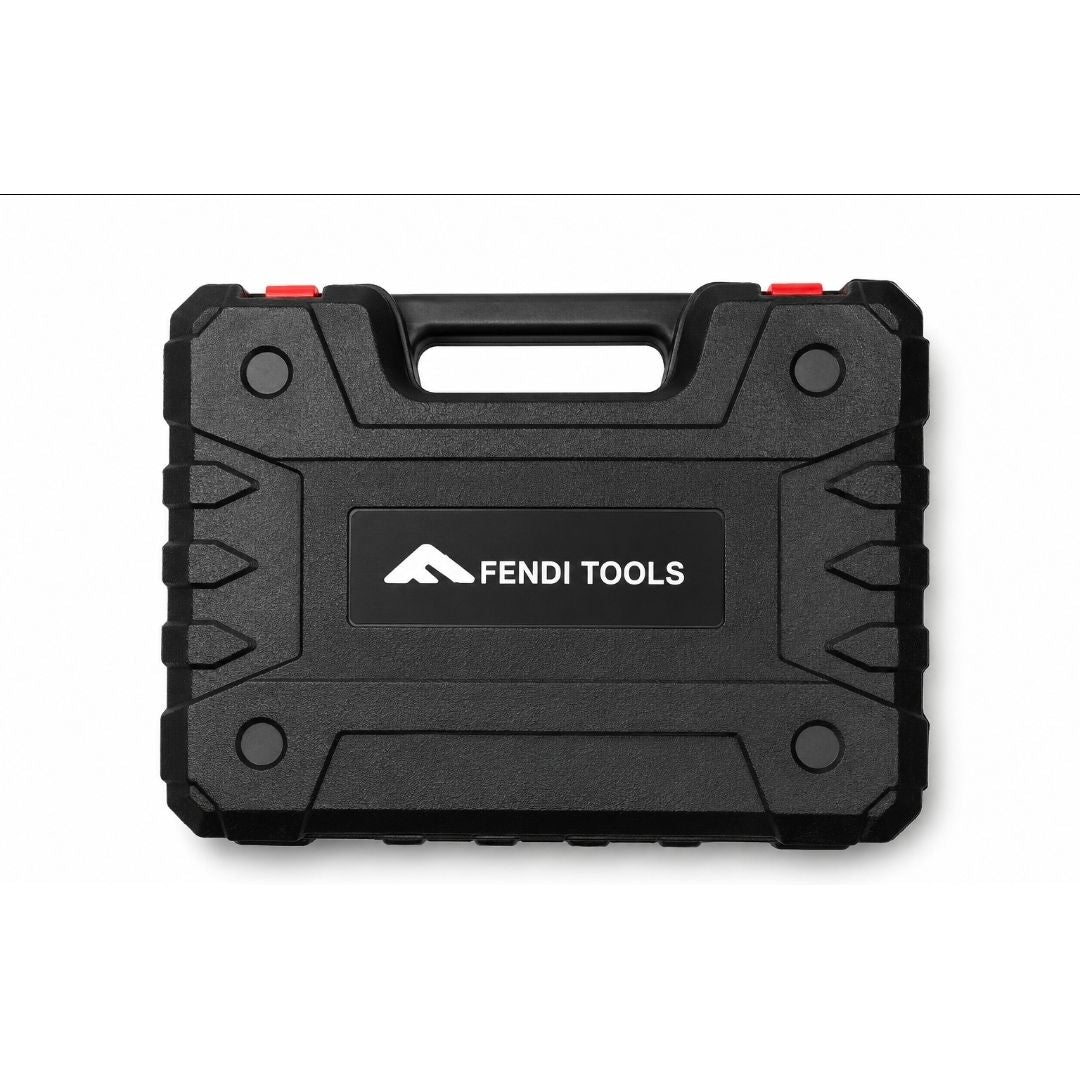 Fendimart 21V Cordless Drill Driver 10mm | 30Nm Torque | 24-Piece Accessories Kit