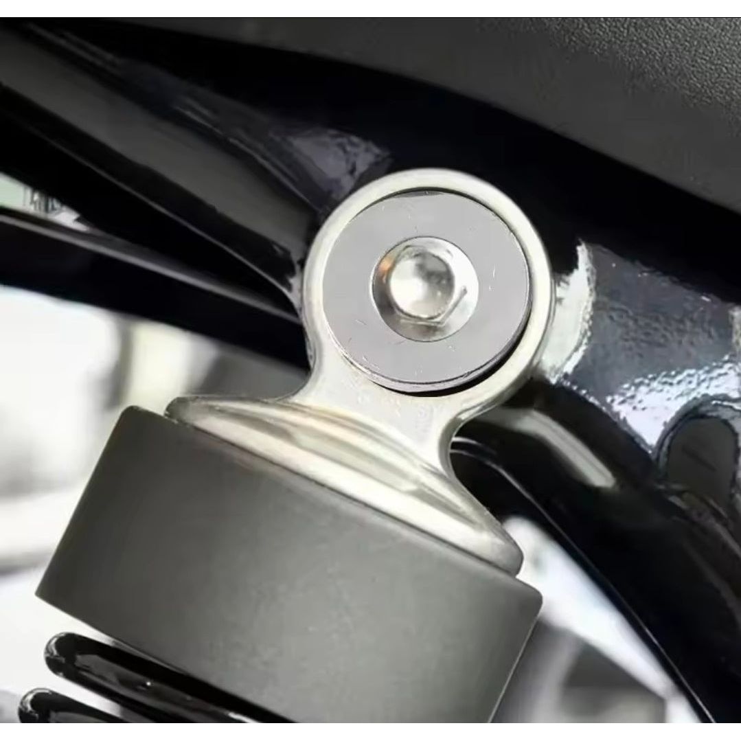 M6 Motorcycle Anti-Vibration Rubber Cushion Mount with Steel Sleeve 10 sets