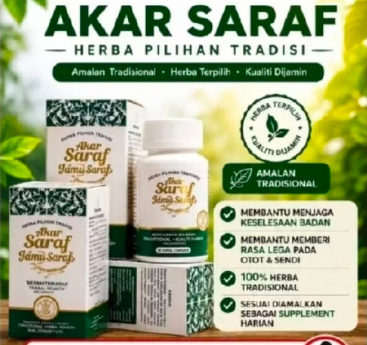 Akar Saraf Original - Herba Pilihan Tradisi