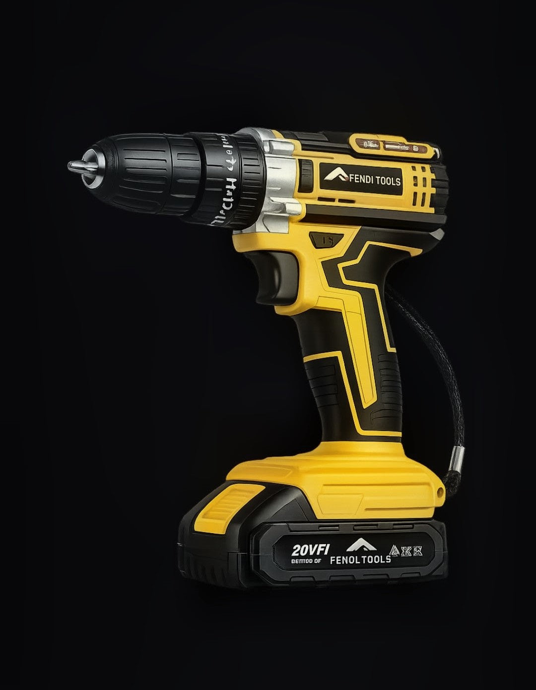 FENDITOOLS 21V Cordless Drill Driver 10mm | 30Nm Torque | 24PCS Accessories Kit