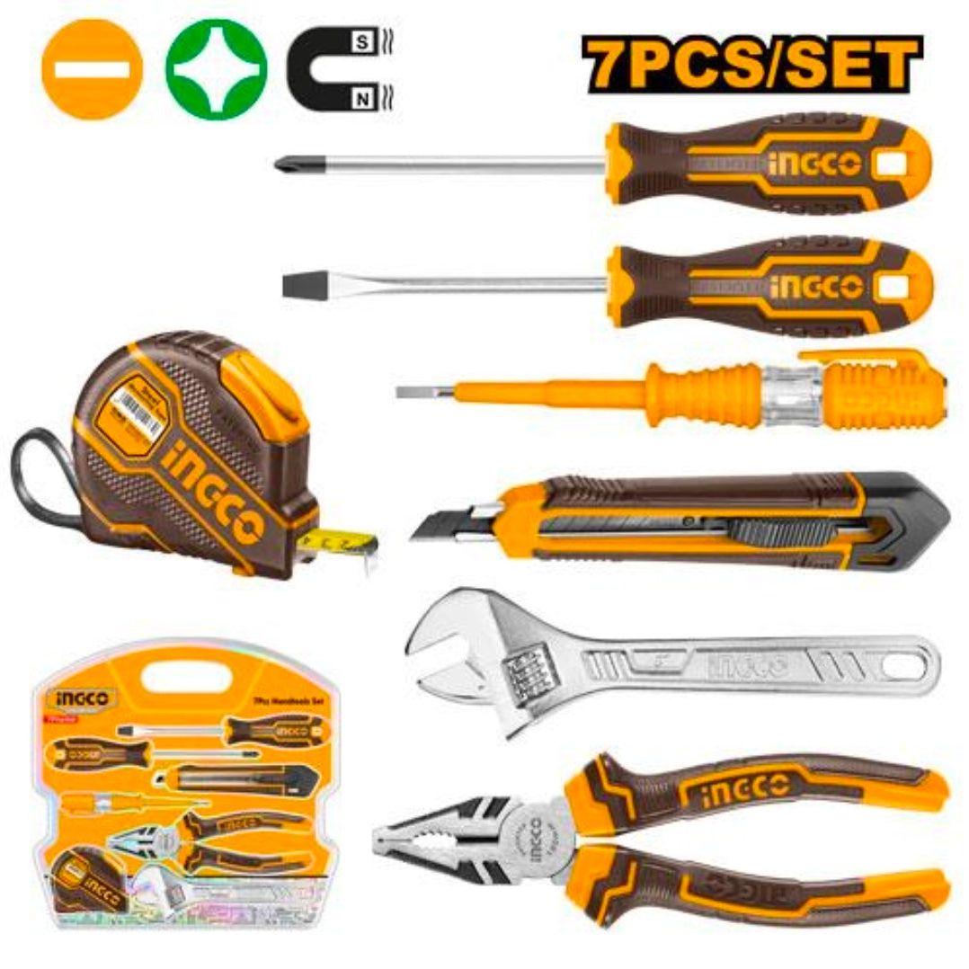 INGCO HKTH10807 7PCS Hand Tools Set