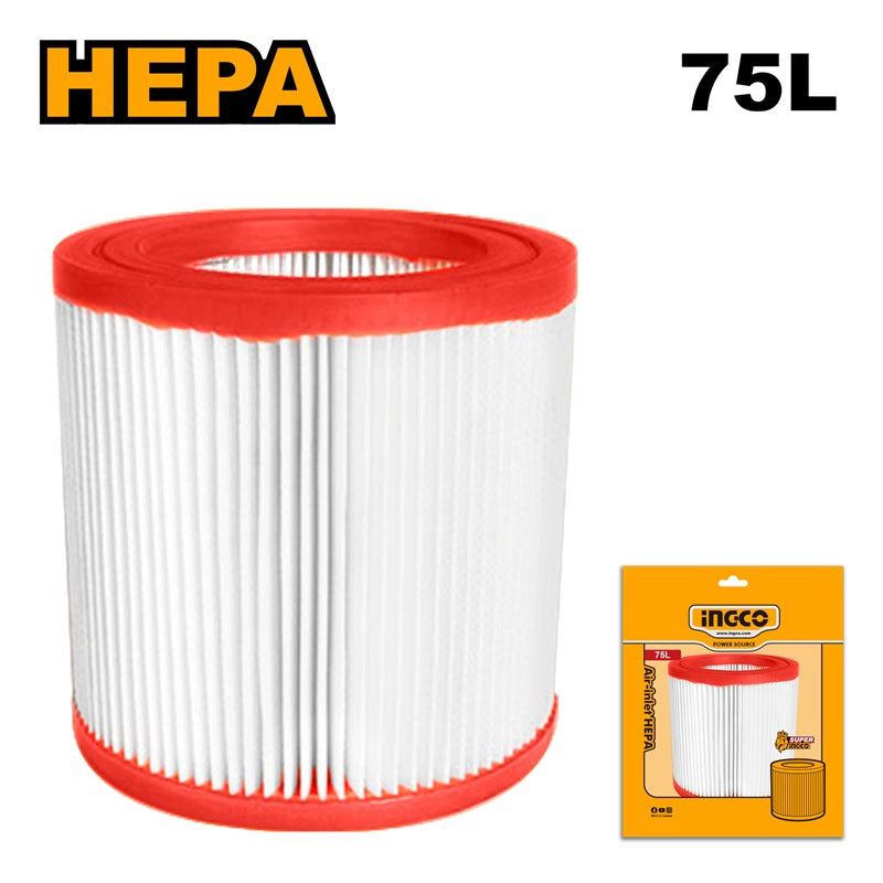 INGCO HEPA Filter for Vacuum Cleaner VC24751 VCAIHP03