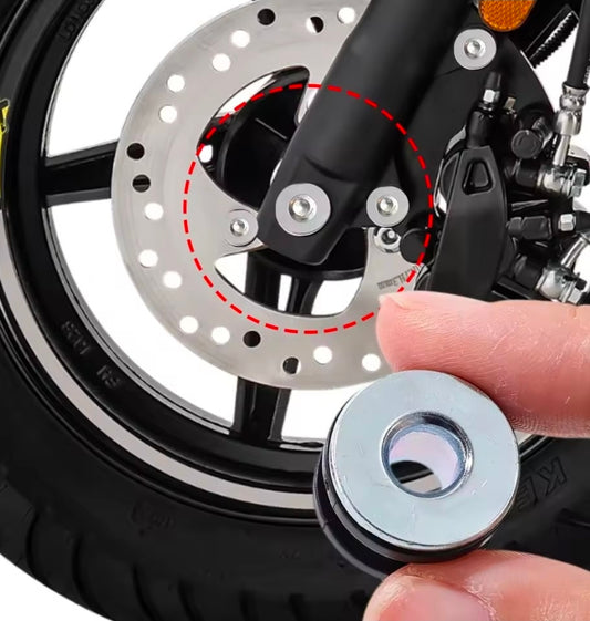 M6 Motorcycle Anti-Vibration Rubber Cushion Mount with Steel Sleeve 10 sets