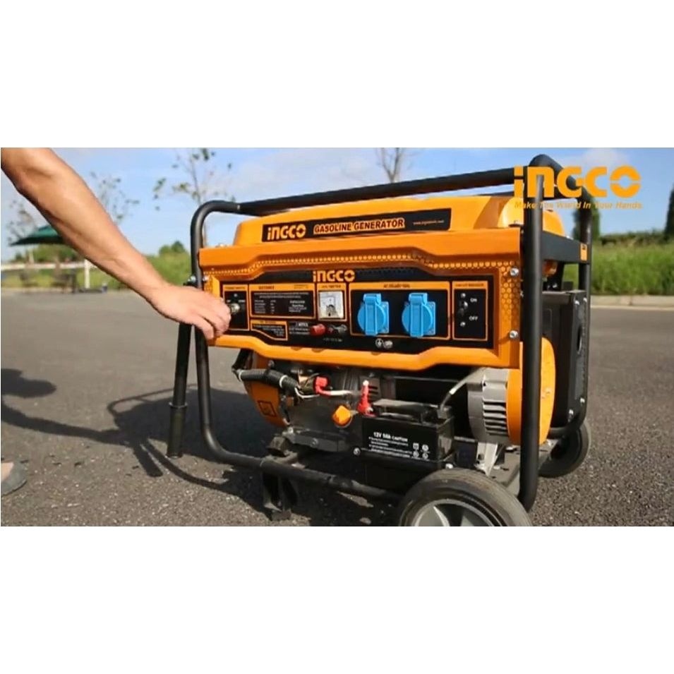 INGCO Gasoline Generator Max 5500W Rated 5000W GE55003