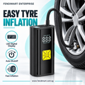 ST-9620E Portable Cordless Tyre Inflator with 12V DC Power