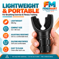 Adjustable Breathing Trainer | Respiratory Training Device | Fitness & Endurance Exercise Tool