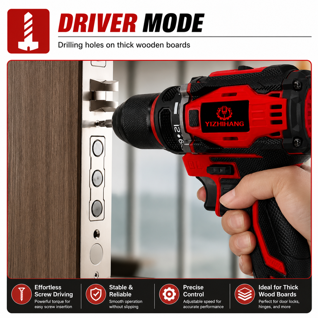 Fendimart 21V Brushless Cordless Drill 60-80Nm | 2x Battery + Charger + Case + Accessories