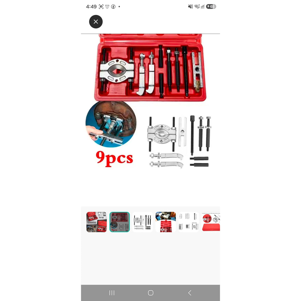 Fendimart 9PCS Bearing Puller / Wheel Bearing Removal Kit