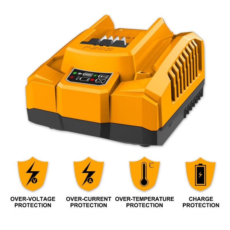 INGCO 20V Li-Ion Fast Intelligent Charger 4A FCLI20411