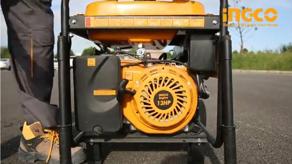 INGCO Gasoline Generator Max 5500W Rated 5000W GE55003