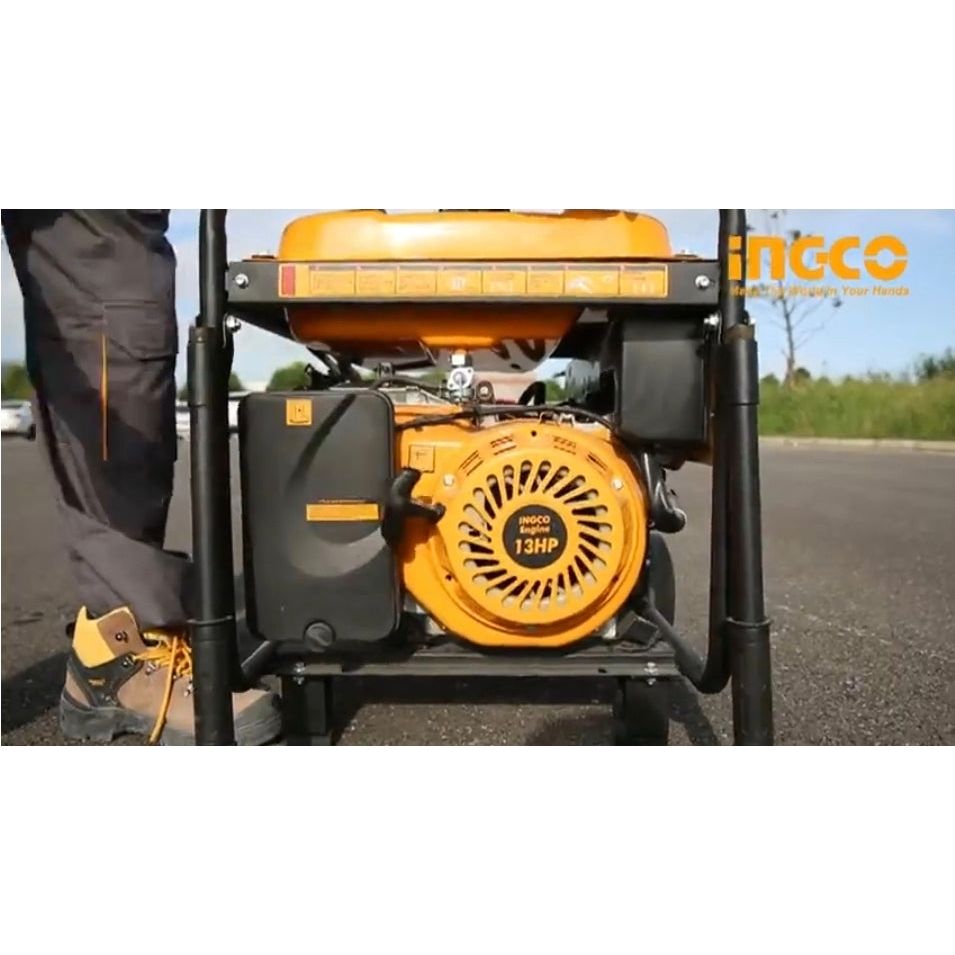 INGCO Gasoline Generator Max 5500W Rated 5000W GE55003