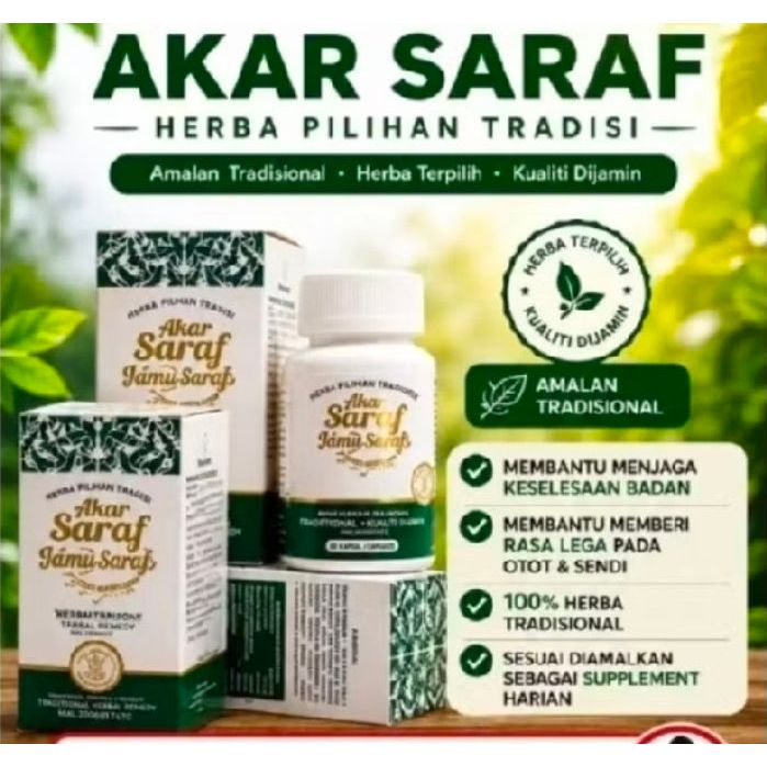 Jamu Saraf – Traditional Herbal Formula with Tongkat Ali & Ginseng Extract | Buy More to Save More with Free Delivery