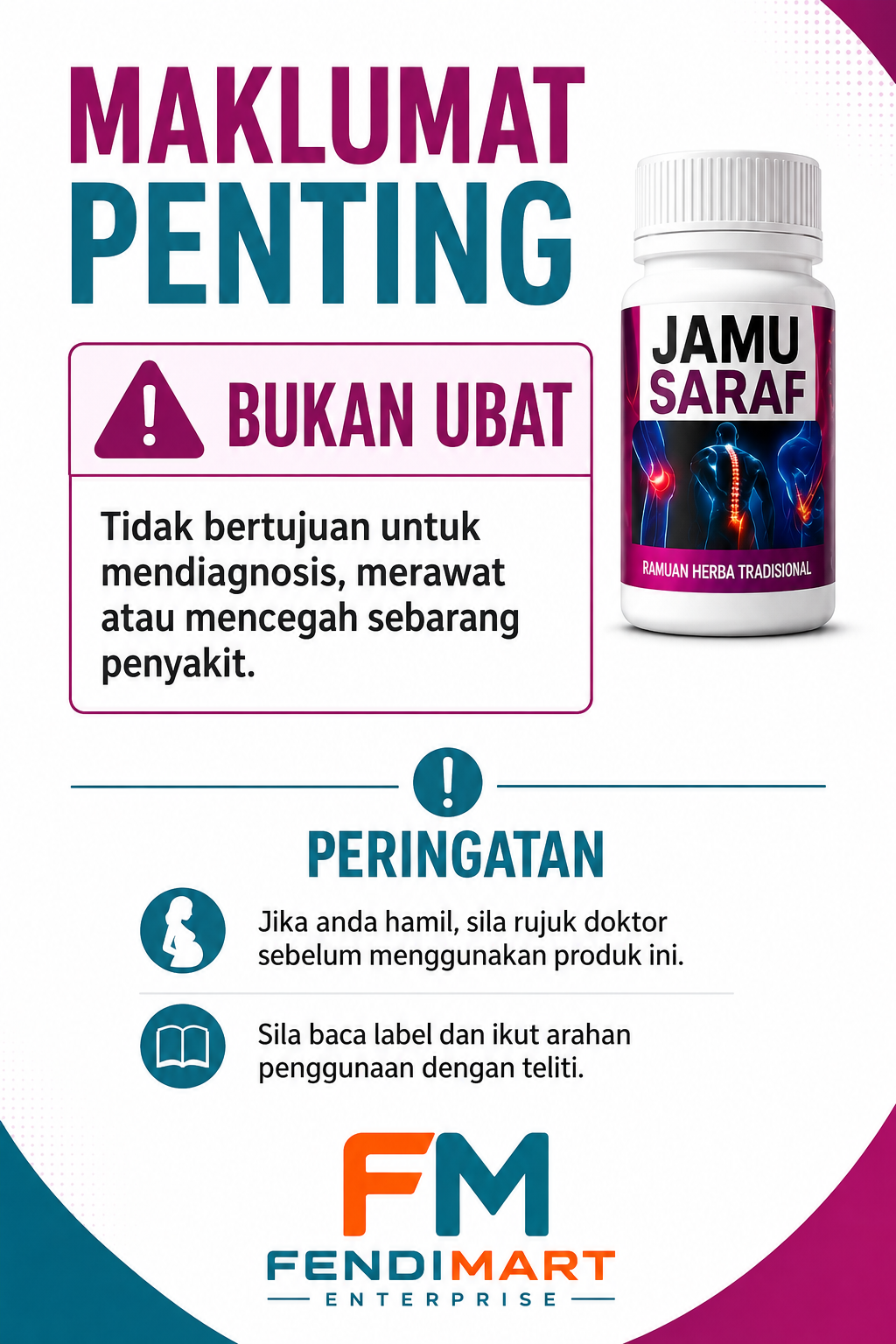 Jamu Saraf – Traditional Herbal Formula with Tongkat Ali & Ginseng Extract | Buy More to Save More with Free Delivery