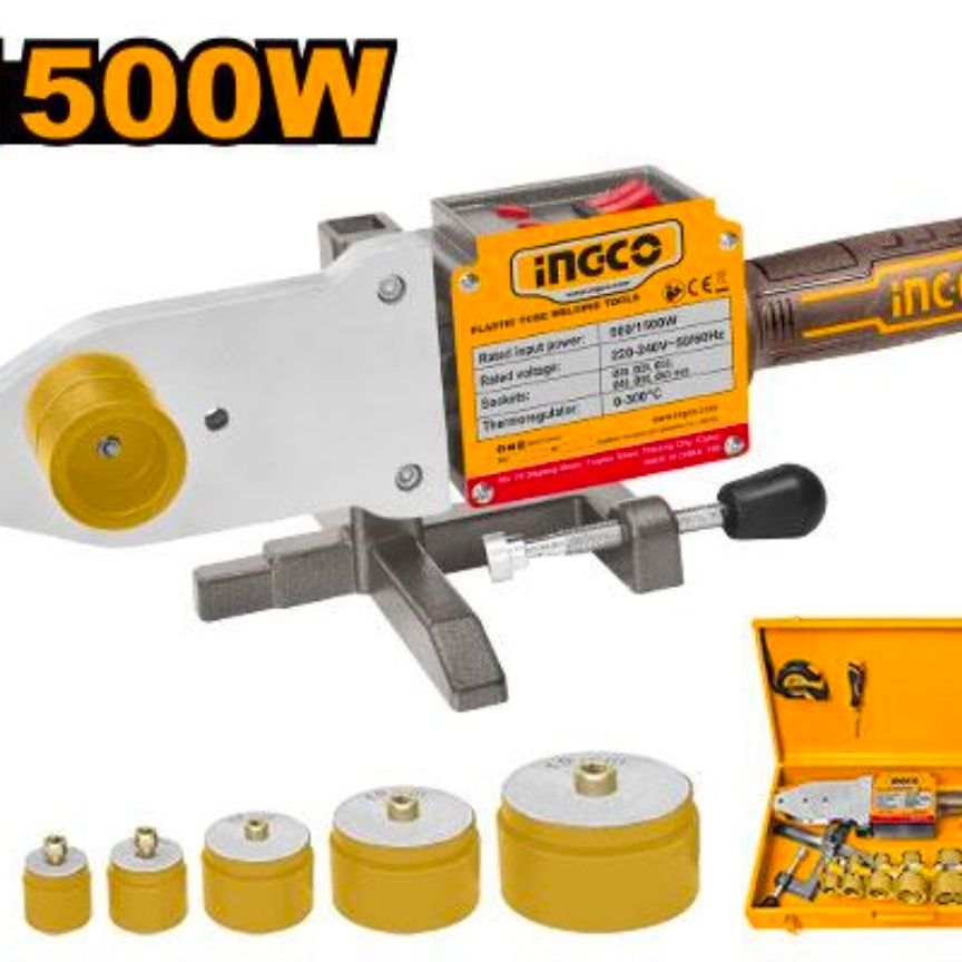 INGCO PTWT215002 Plastic Pipe Welding Tool 1500W | 20–63mm