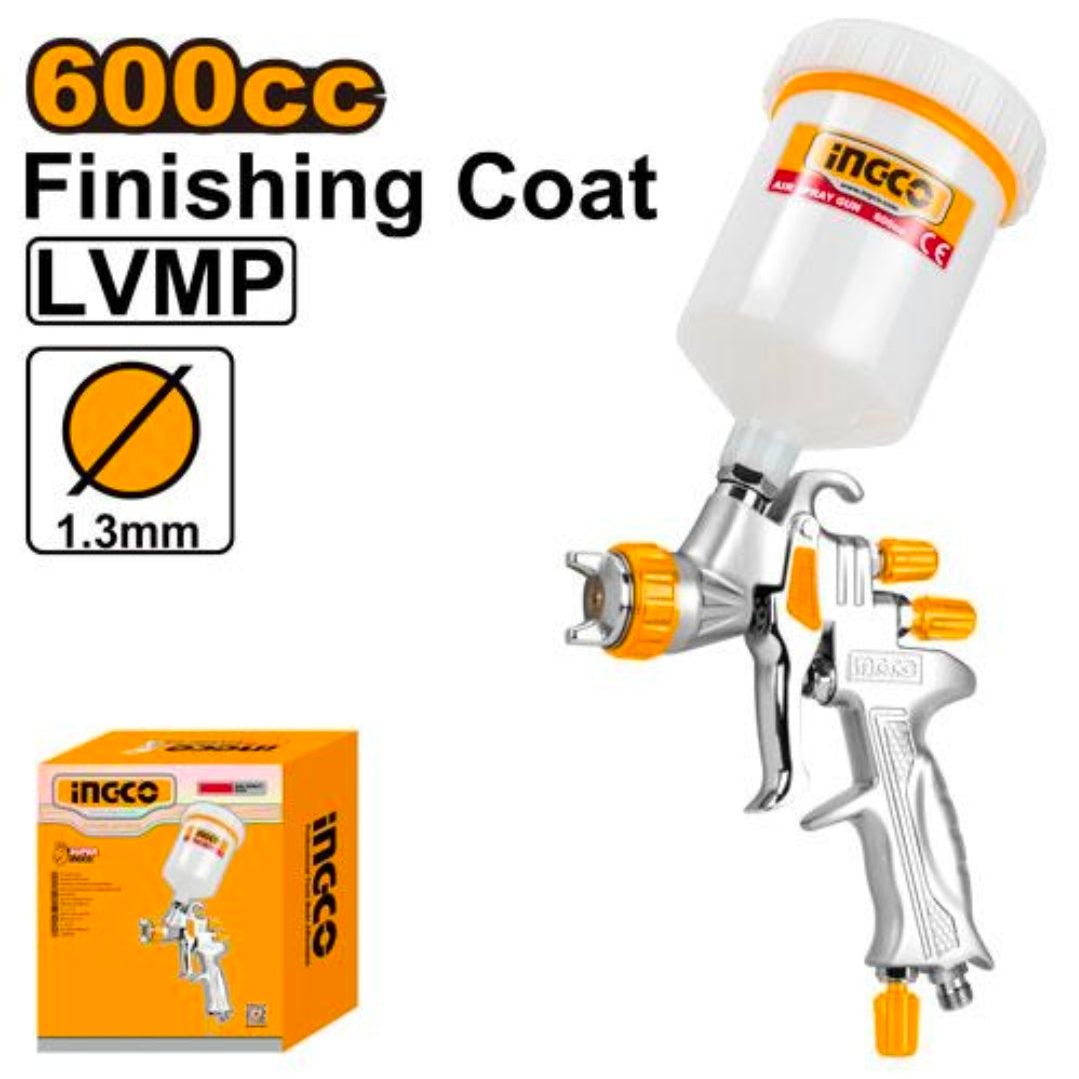 INGCO Air Spray Gun LVMP 600cc 1.3mm
