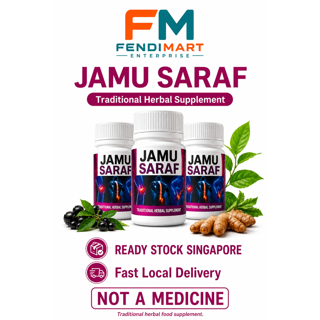 Jamu Saraf – Traditional Herbal Formula with Tongkat Ali & Ginseng Extract | Buy More to Save More with Free Delivery