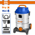 WADFOW Wet & Dry Vacuum Cleaner 1200W 25L Tank WVR4A25